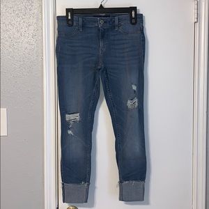 Hollister Advanced Stretch Cropped Jean